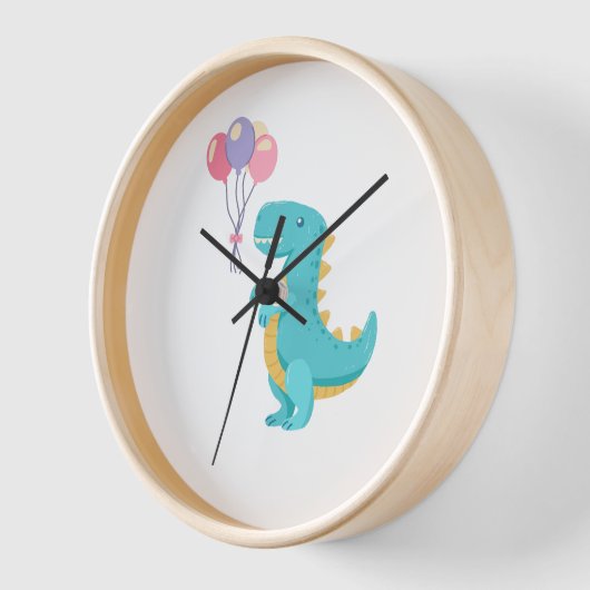 Cute Bird Kids Wall Clock – Soft Nursery Decor (Hoek)