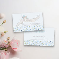Cute Bird op Banner Diaper Raffle Boy Baby shower