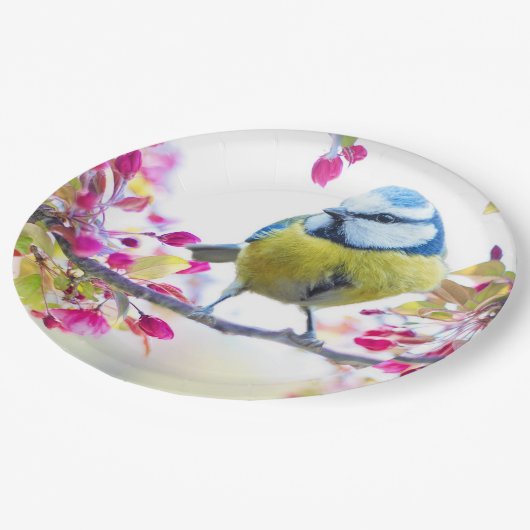 Cute Bird Papieren Bordje (Gekanteld)