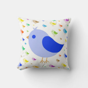 Cute Bird Pillow Kussen