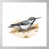 cute bird poster (Voorkant)