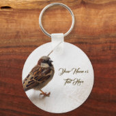 Cute Bird Sleutelhanger (Voorkant)