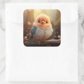 Cute bird sticker (Tas)