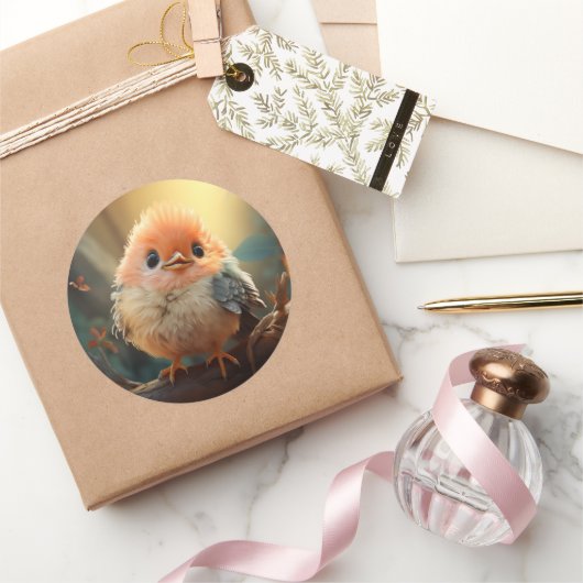 Cute bird sticker (Geschenken)