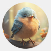Cute bird sticker (Voorkant)