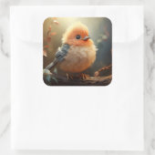 Cute bird sticker (Tas)