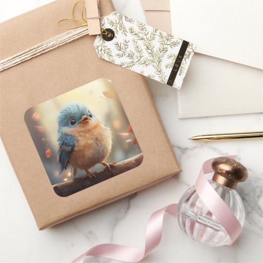 Cute bird sticker (Geschenken)