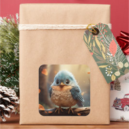Cute bird sticker