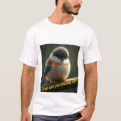 Cute Bird T-shirt (Voorkant)