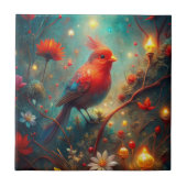 Cute Bird Tegeltje (Voorkant)