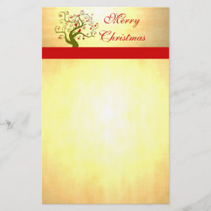 Cute Bird Tree Gifts and Invitting Briefpapier