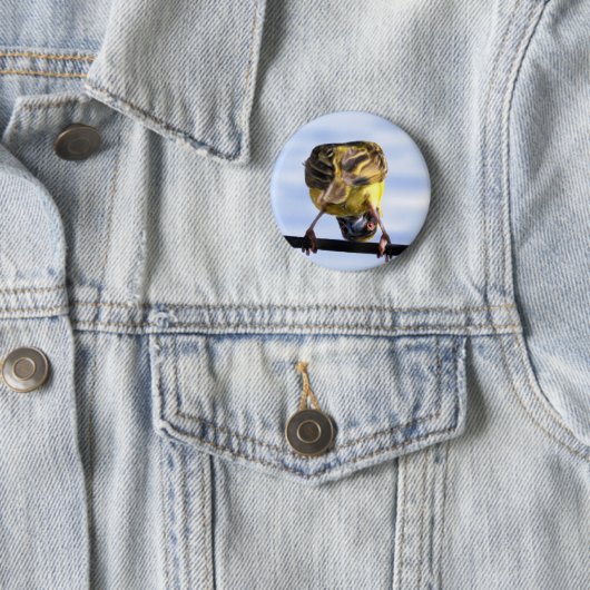 Cute Birdie Buttonnen Ronde Button 5,7 Cm (In situ)