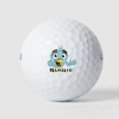 Cute Birdie Golfballen (Voorkant)