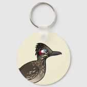 Cute Birdorable Roadrunner Sleutelhanger (Voorkant)
