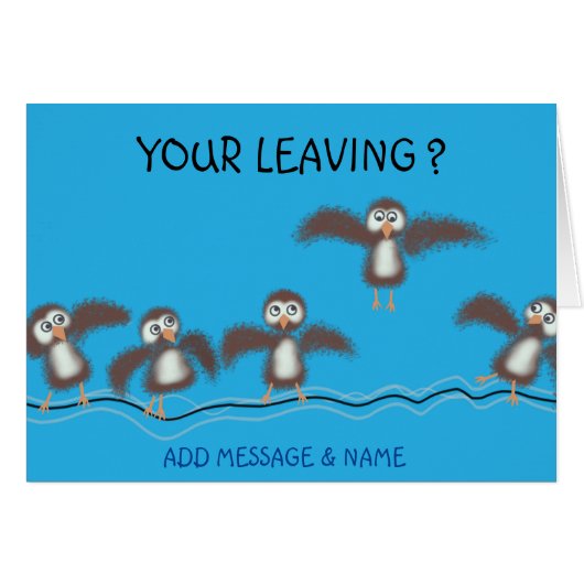 Cute Birds (Voorkant Horizontaal)