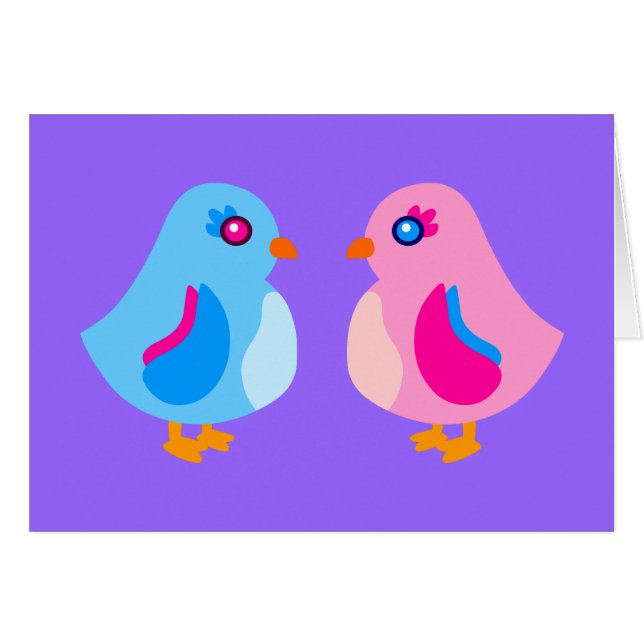 Cute Birds (Voorkant Horizontaal)