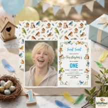 Cute Birds 1e verjaardagsfeestje – leuk foto van k