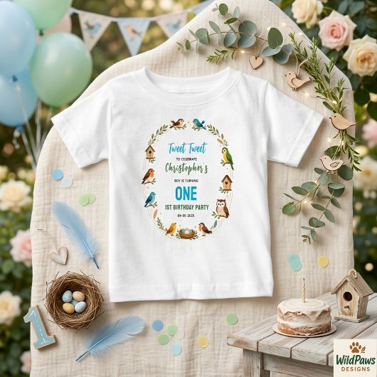 Cute Birds 1st Birthday Party – Fun Kids 