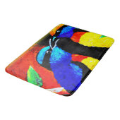 Cute Birds Couple. Bestel nu Badmat (Gekanteld)