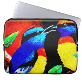 Cute Birds Couple. Bestel nu Laptop Sleeve