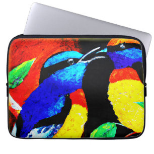 Cute Birds Couple. Bestel nu Laptop Sleeve