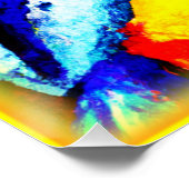 Cute Birds Couple. Bestel nu Perfect Poster (Hoek)