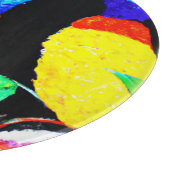 Cute Birds Couple. Bestel nu Snijplank (Hoek)