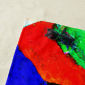 Cute Birds Couple. Bestel nu Strandlaken (In situ)