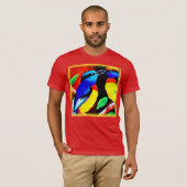 Cute Birds Couple. Bestel nu T-shirt (Voorkant volledig)