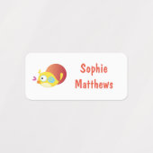 Cute Birds Custom Personalized Name Clothing Labels (Design 2)