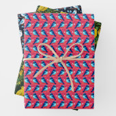 Cute Birds Inpakpapier Vel (In situ)