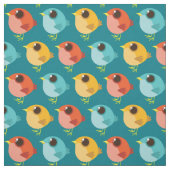 Cute Birds Kinder Cartoon Stof (Swatch)