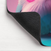 Cute Birds Love Hearts Valentijn Geïnspireerd kuns Muismat (Hoek)