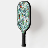 Cute Birds naadloos patroon Pickleball Paddle (Links)