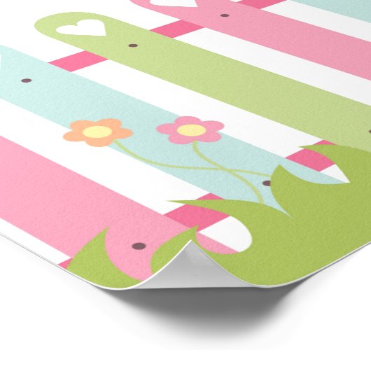 Cute Birds Nest Poster (Hoek)