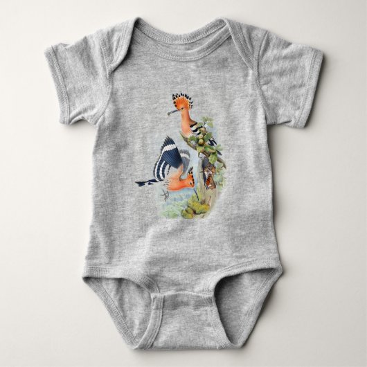 Cute birdsbaby bodysuit (Voorkant)