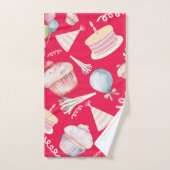 Cute Birthday Bad Handdoek (Handdoek)