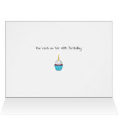 Cute Birthday Balloons and Gifts Card for Niece (Binnen Horizontaal (Boven))