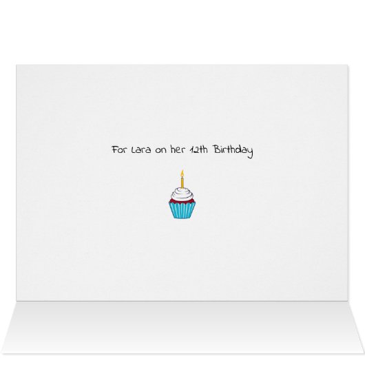 Cute Birthday Balloons and Gifts Card for Niece (Binnen Horizontaal (Boven))
