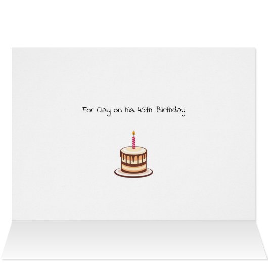 Cute Birthday Balloons Card for Stepdad (Binnen Horizontaal (Boven))
