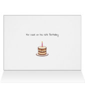 Cute Birthday Balloons & Confetti Card for Nephew (Binnen Horizontaal (Boven))