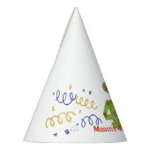 Cute Birthday Beer Age 4 Party Pet Feesthoedjes (Links)