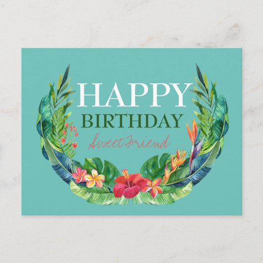 Cute Birthday Bijbel Briefkaart (Voorkant)