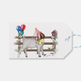 Cute Birthday Boer Goat Kind Gift Labels Cadeaulabel