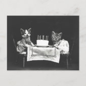 CUTE BIRTHDAY CAT BRIEFKAART (Voorkant)