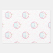 Cute Birthday Cupcake with Candle Inpakpapier Vel (Voorkant)