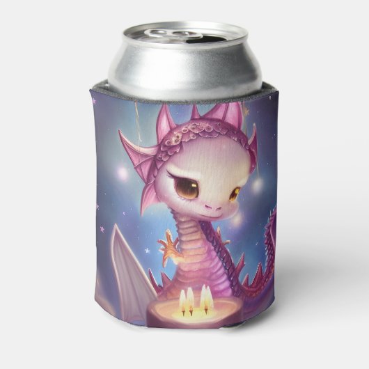 Cute Birthday Dargon Blikjeskoeler (Blikje Achterkant)