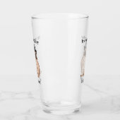 Cute Birthday Dog Glass Glas (Links)