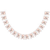 Cute Birthday Doodle Flying Rainbow Unicorn Vlaggetjes (Alle)