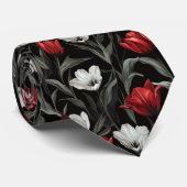 Cute Birthday Gifts For Boyfriend Tulip Stropdas (Opgerold)